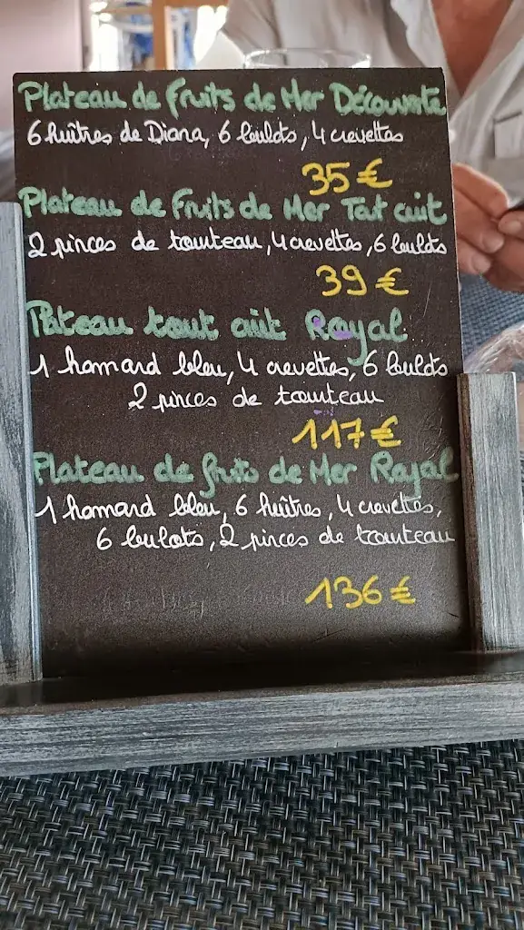 Menu_Restaurant Aux Coquillages de Diana_Aléria_image_4