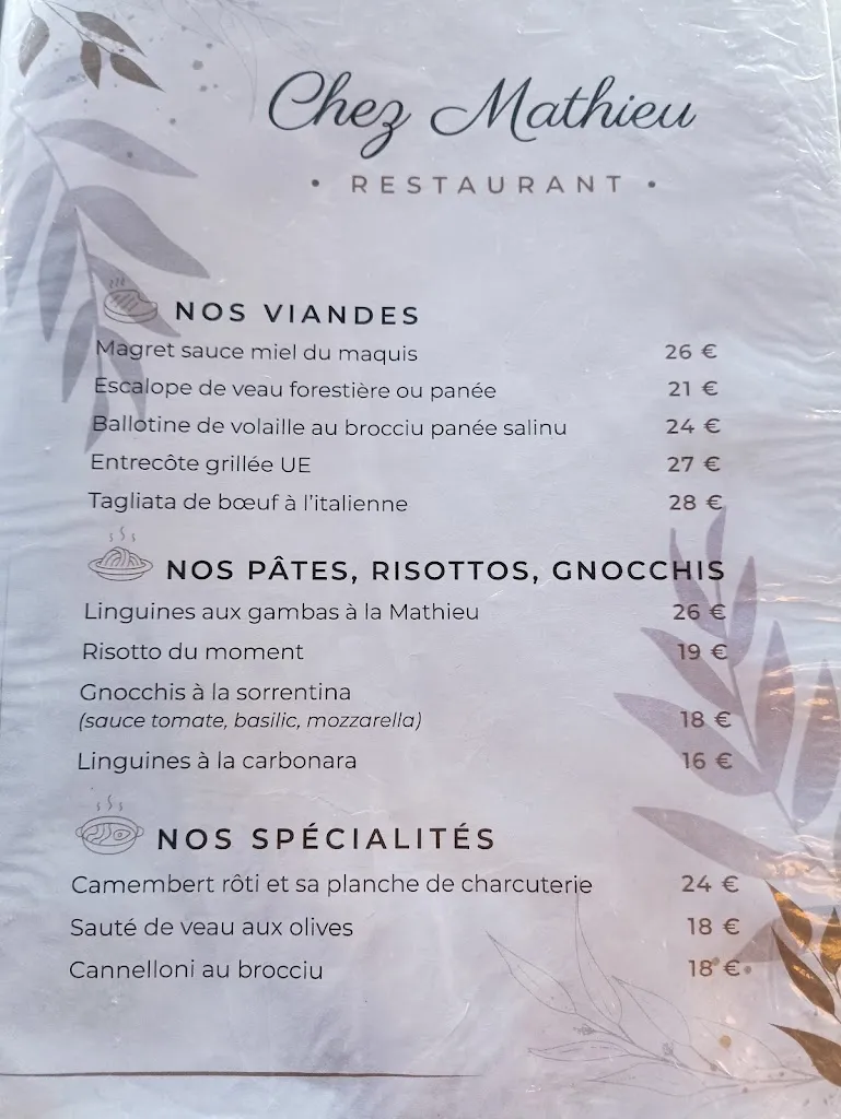 Menu_Le 20270 Chez Mathieu_Aléria_image_1