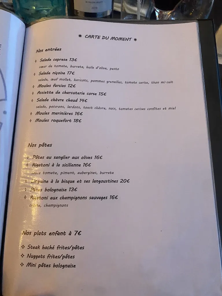 Menu_RESTAURANT Camping CAPFUN Marina d'Aleria_Aléria_image_3