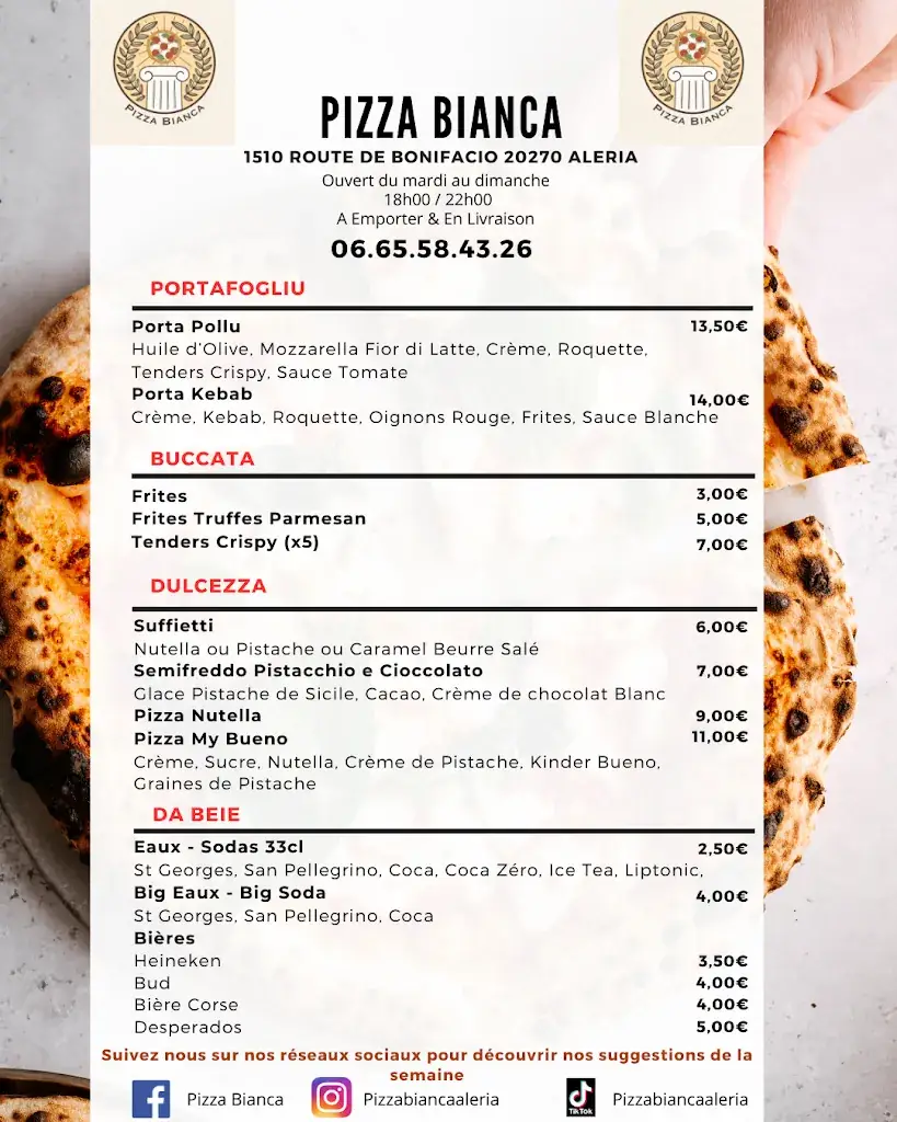Menu_Pizza Bianca_Aléria_image_2