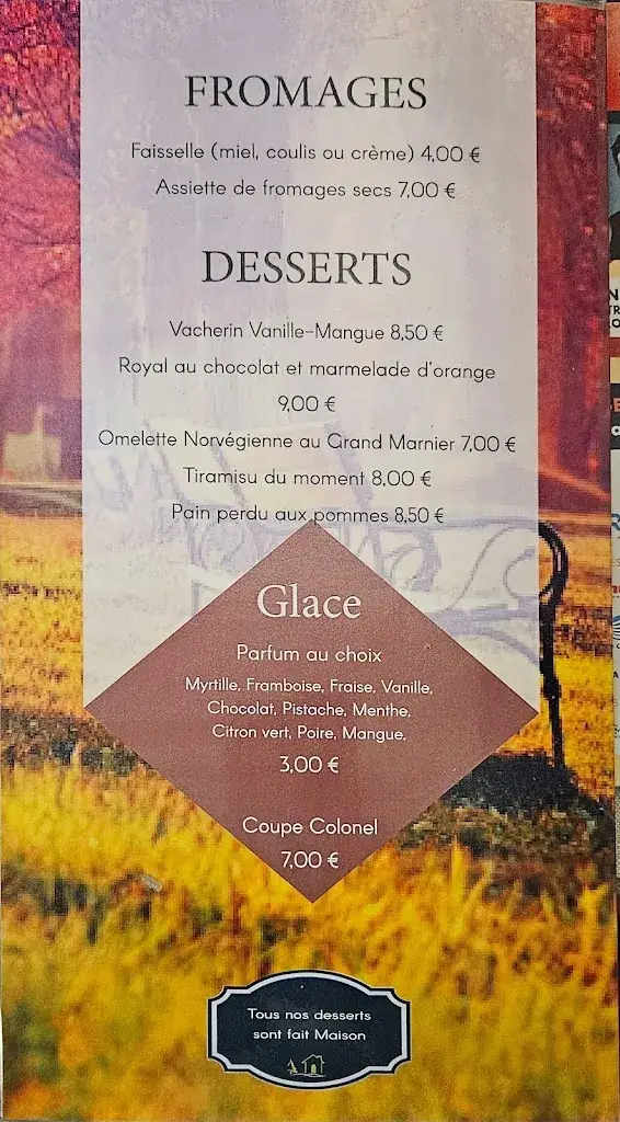 Menu_La Taverne_Ambert_image_1