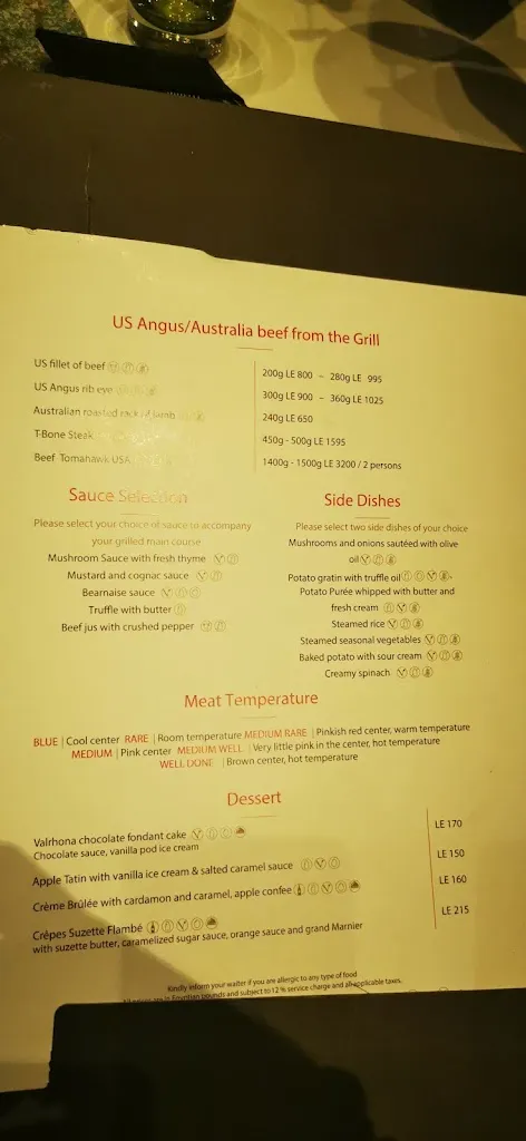 Menu_The Grill Dining & Lounge_Egypt_image_2