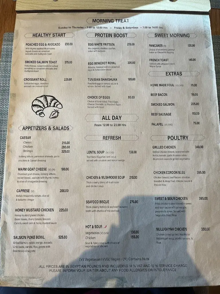 Menu_La Terrace Restaurant & Lounge_Egypt_image_1