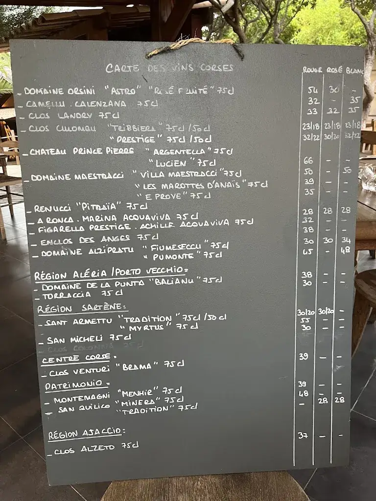 Menu_Casa Maiò Restaurant_Calenzana_image_2