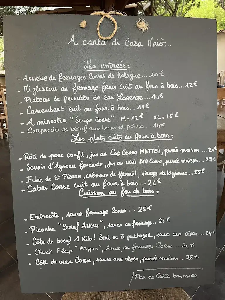 Menu_Casa Maiò Restaurant_Calenzana_image_3