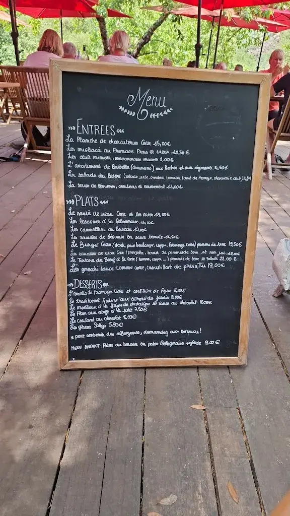 Menu_AUBERGE DE LA FORET_Calenzana_imagen_3