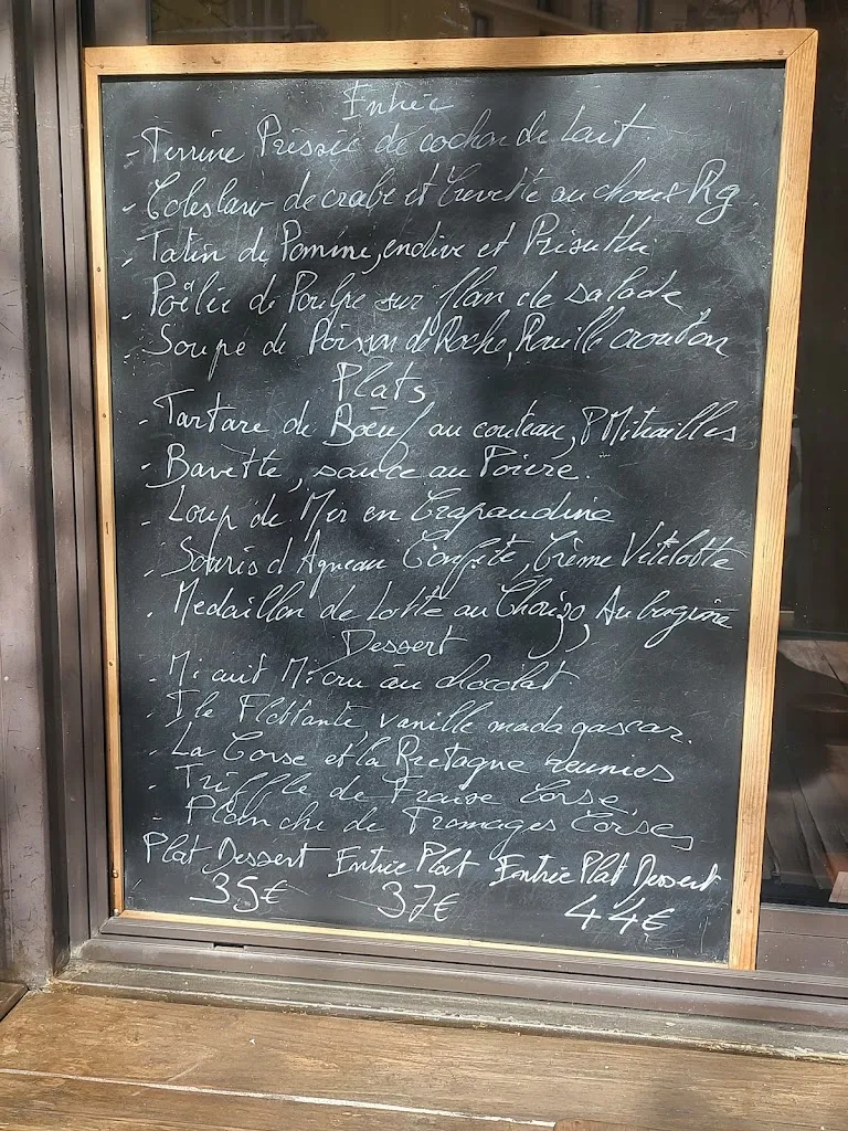 Menu_Le Bistrot Gourmand_Ajaccio_immagine_2
