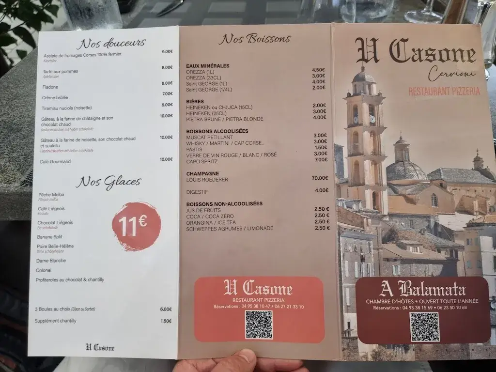Menu_Restaurant Pizzeria U Casone_Cervione_image_1