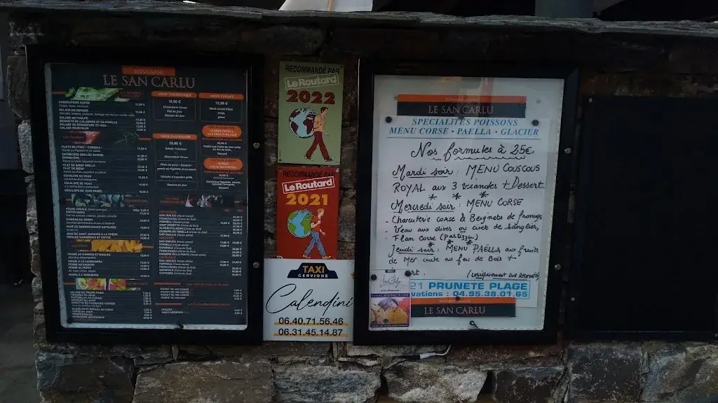 Menu_Le San Carlu_Cervione_image_4