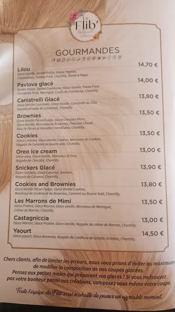 Menu_Restaurant Glacier Le Flibustier_Santa-Maria-Poggio_image_1