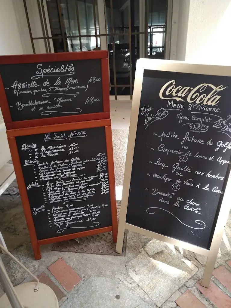 Menu_Restaurant Le Saint Pierre_Ajaccio_image_3