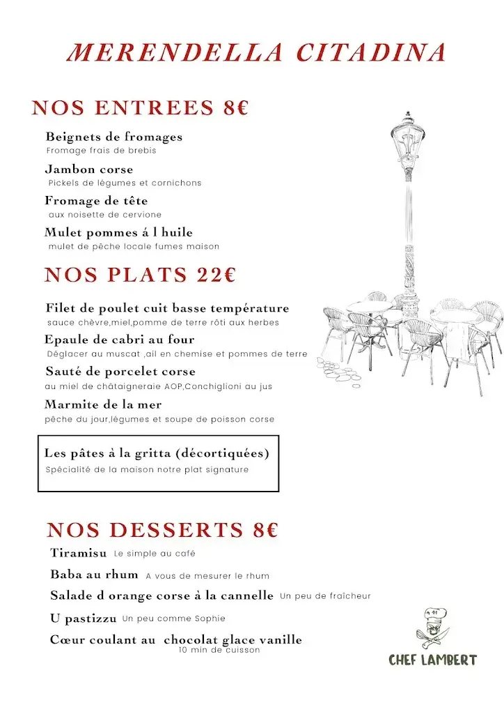 Menu_Restaurant A Merendella Citadina_Ajaccio_immagine_1