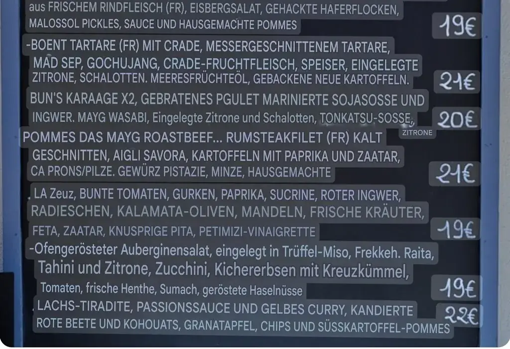 Menu_Bistrot Canaille_Ajaccio_immagine_3