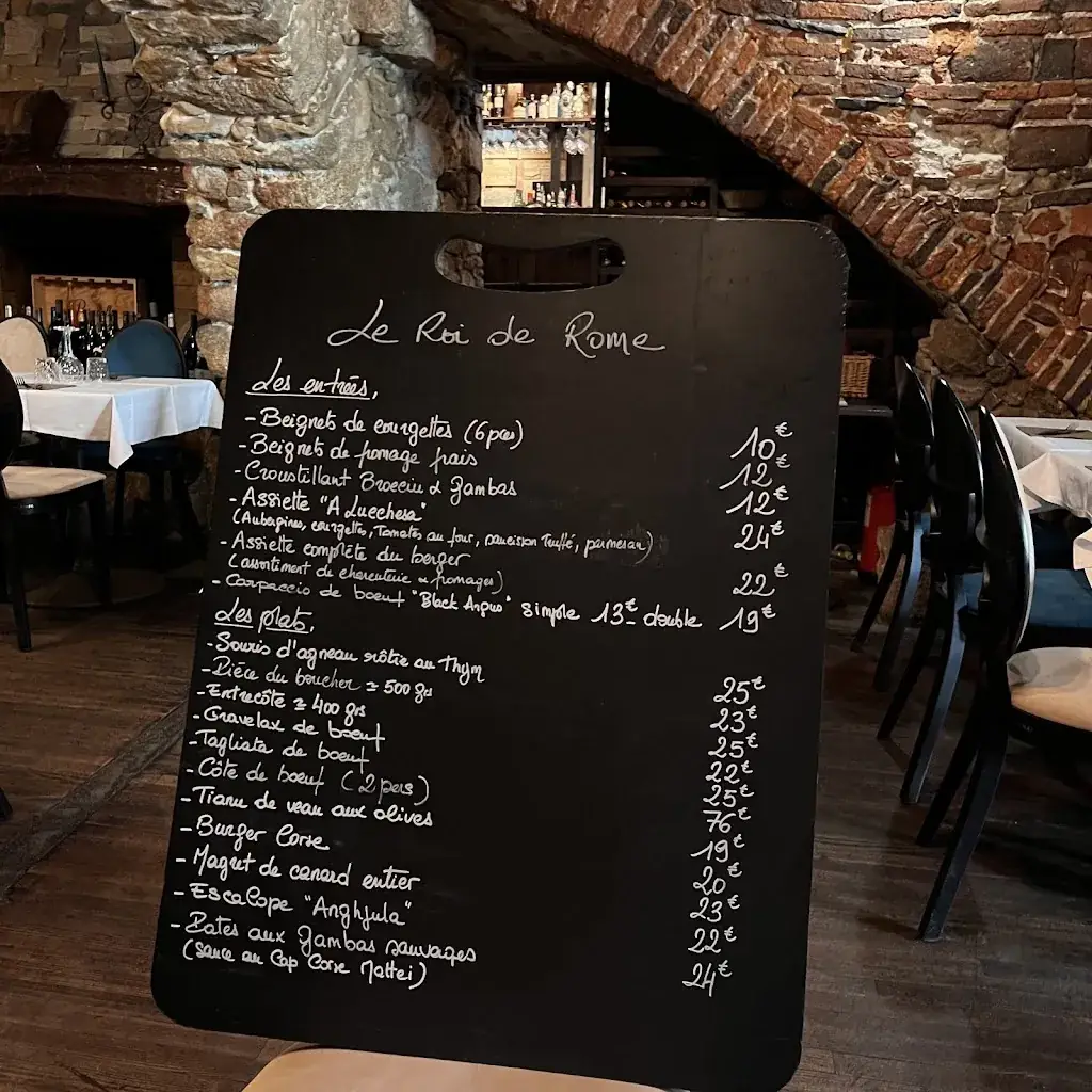 Menu_Le Roi de Rome_Ajaccio_image_2