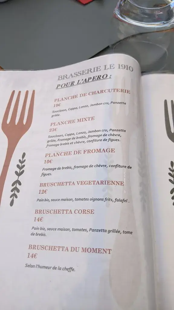Menu_Brasserie Le 1910_Ajaccio_image_1