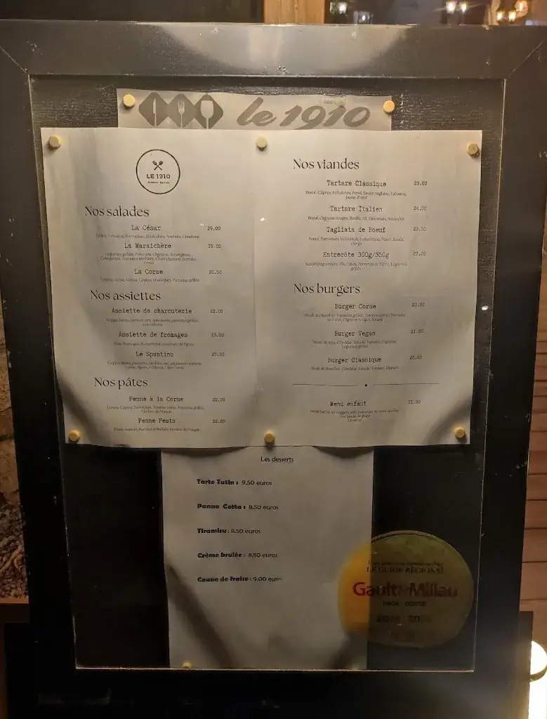 Menu_Brasserie Le 1910_Ajaccio_image_2