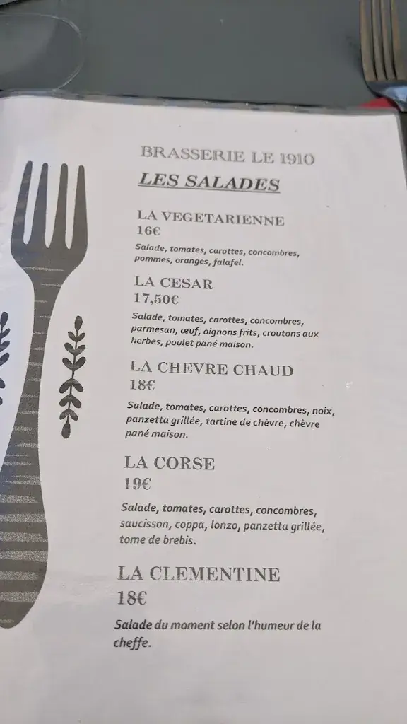 Menu_Brasserie Le 1910_Ajaccio_image_4