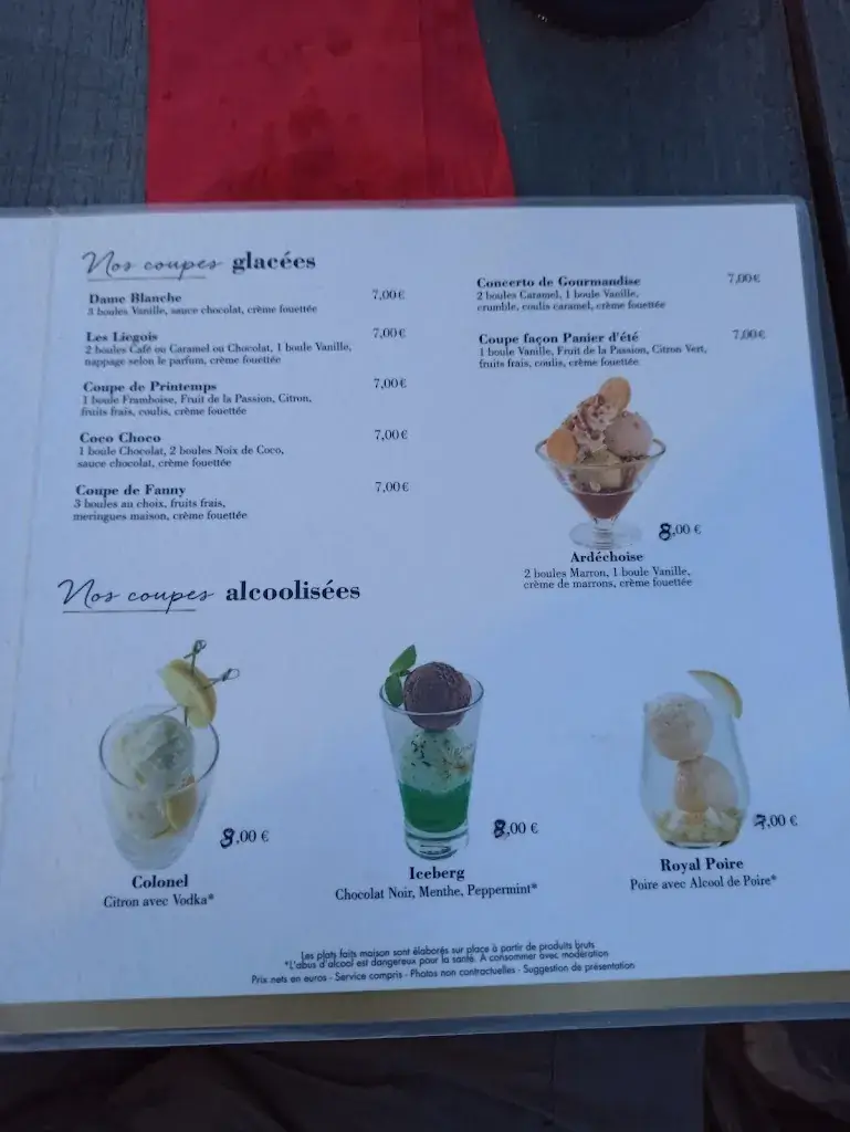 Menu_Le café de la poste chez Nico_Chabeuil_imagen_2