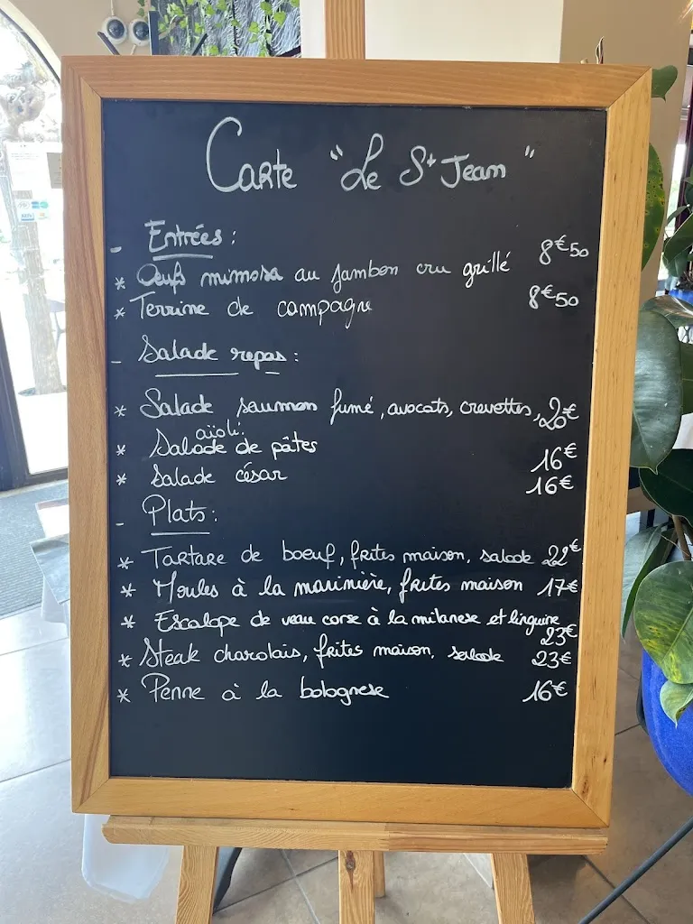 Menu_Restaurant Le Saint Jean_Cargèse_image_1