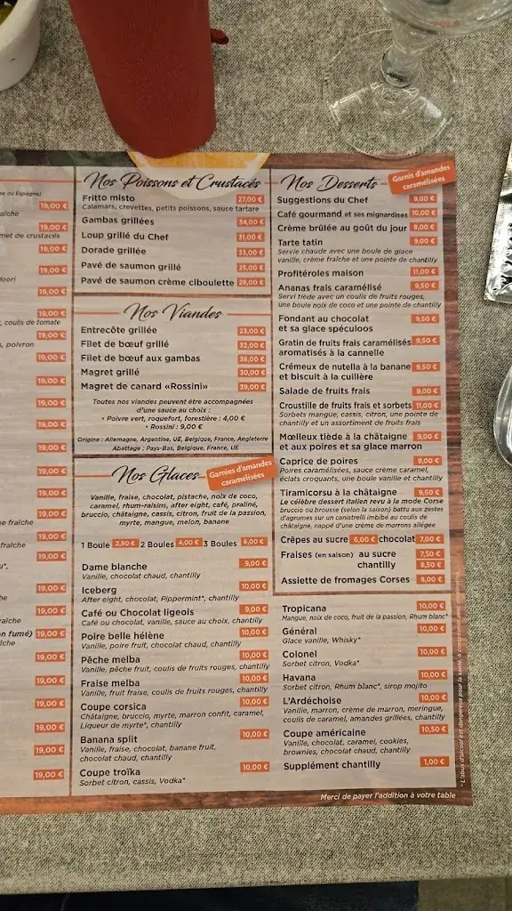 Menu_Restaurant Chez Alain_Albitreccia_image_2