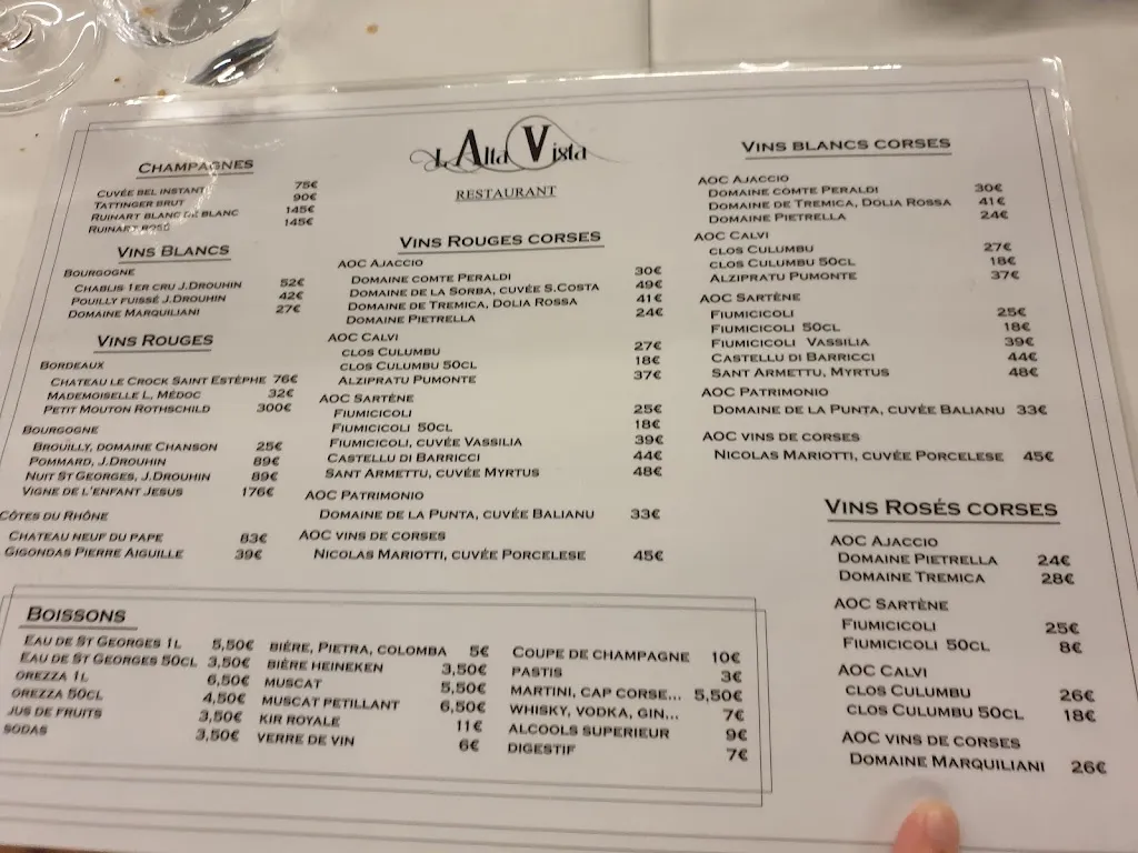 Menu_Alta Vista restaurant_Grosseto-Prugna_image_1