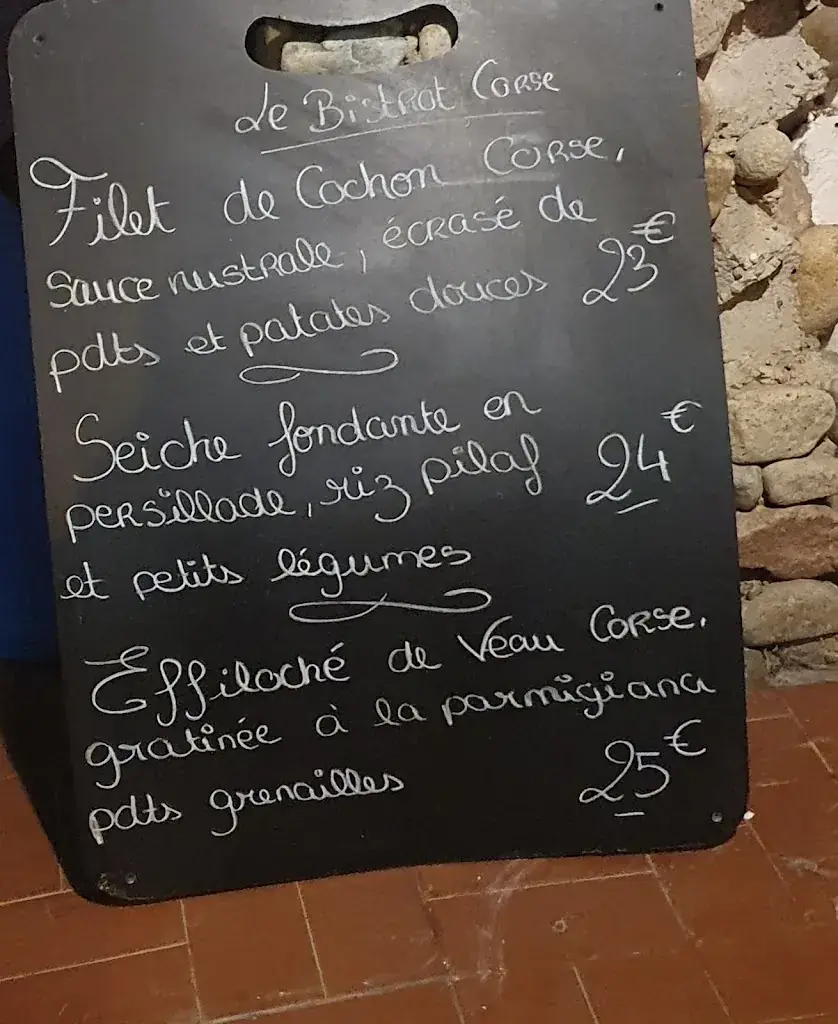 Menu_Le Bistrot Corse_Ajaccio_image_2