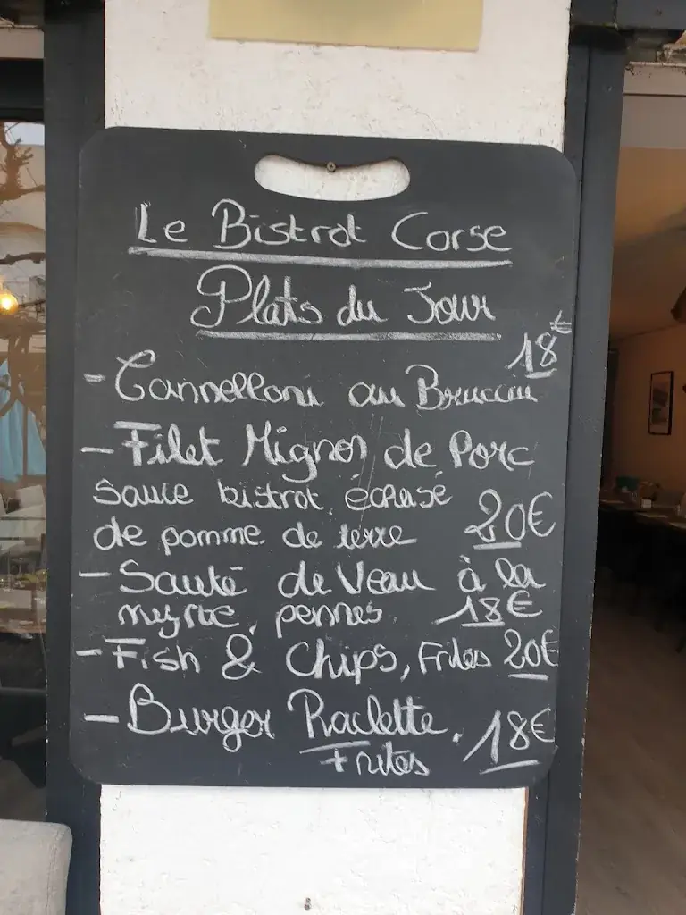 Menu_Le Bistrot Corse_Ajaccio_image_4