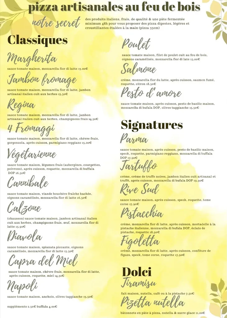 Menü_Le 26/12 Pizzeria_20166_Bild_1