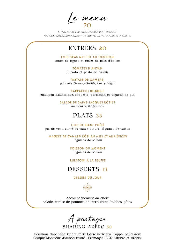 Menü_L'Opera Porticcio_Grosseto-Prugna_Bild_1