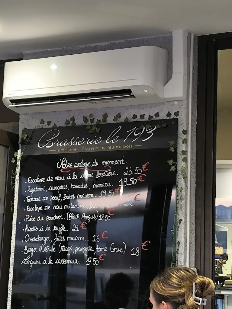 Menu_Restaurant Le 193_Furiani_image_1