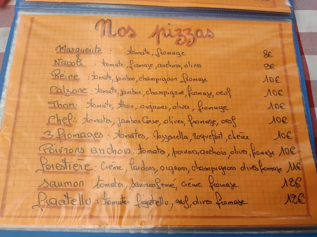 Menu_Restaurant Pizzeria Les Zephyrs_Bastia_image_4