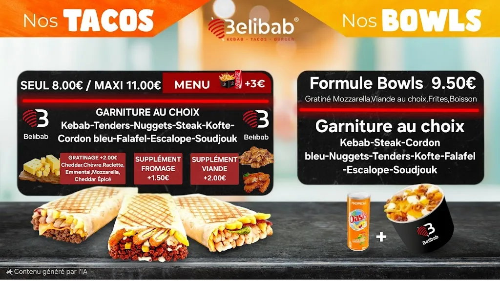 Menu_Kebab le Belibab Chabeuil_Chabeuil_immagine_4