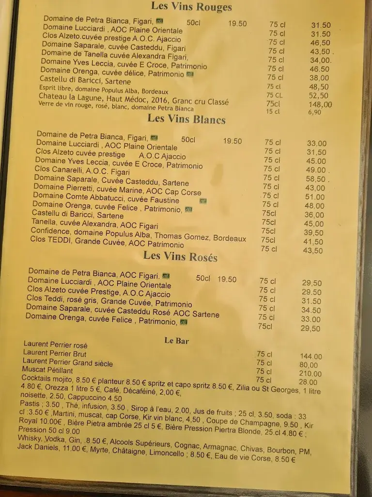 Menu_Côté Marine_Bastia_image_1