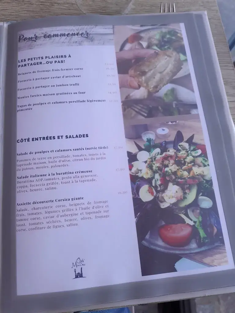 Menu_Côté Marine_Bastia_image_2