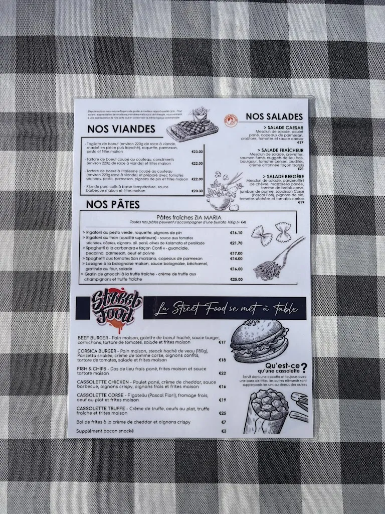 Menu_Le Conti - Bastia_Bastia_image_1