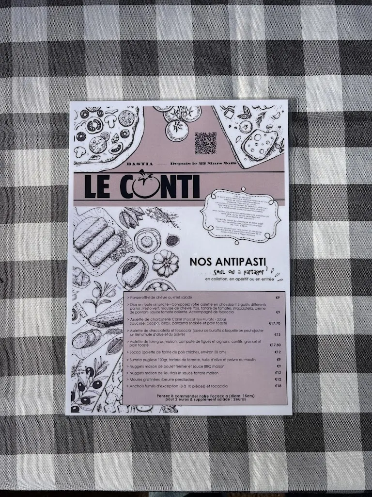 Menu_Le Conti - Bastia_Bastia_image_2