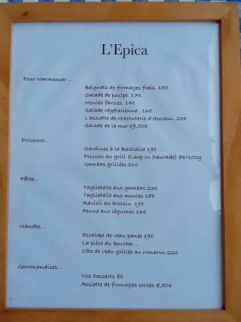 Menu_L'Epica_Bastia_image_1
