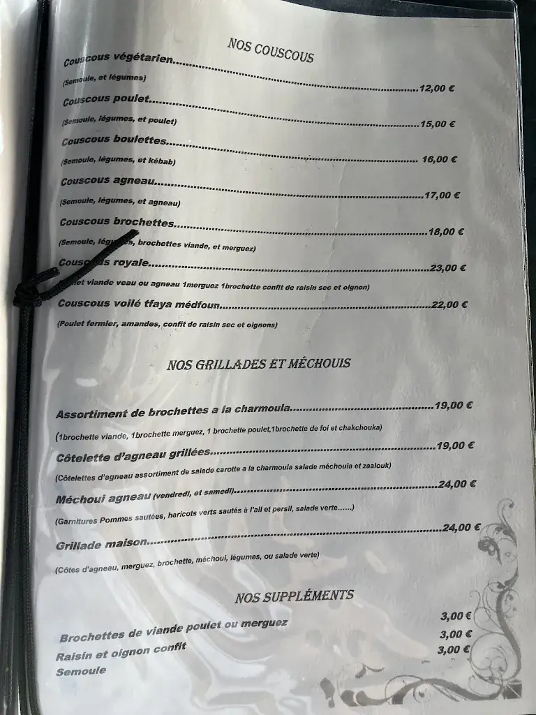 Menu_La Casbah_Bastia_image_2