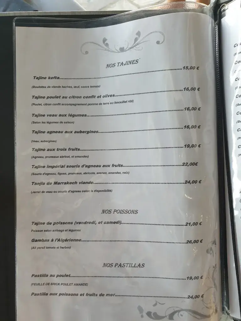 Menu_La Casbah_Bastia_image_4