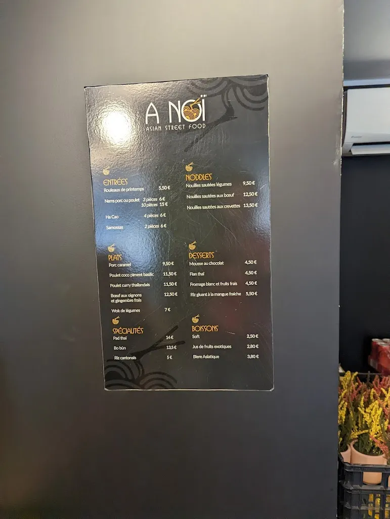 Menü_Restaurant A Noi_Bastia_Bild_1