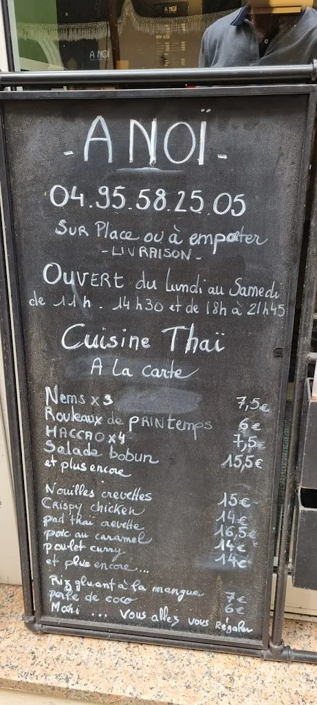 Menü_Restaurant A Noi_Bastia_Bild_2