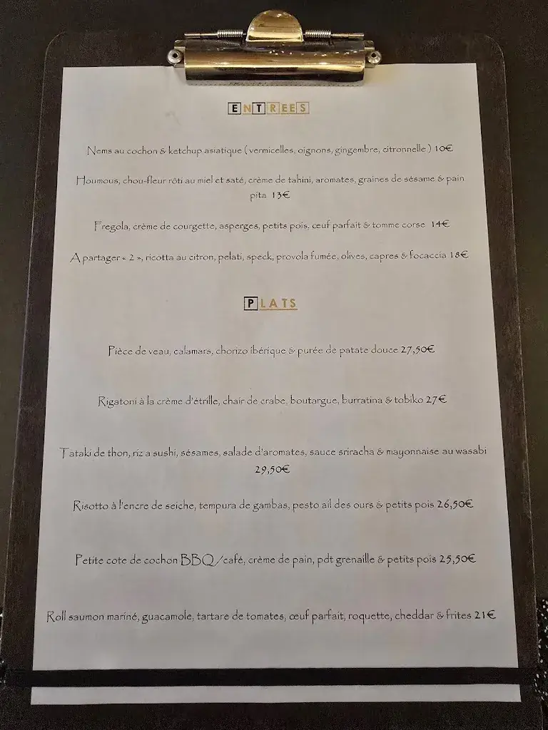 Menu_Restaurant Le Lion d'Or_Bastia_image_1