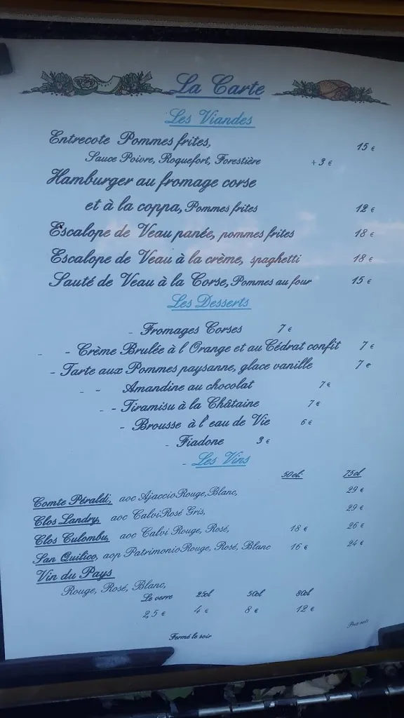 Menu_La Taverne Corse_Sant'Antonino_image_2