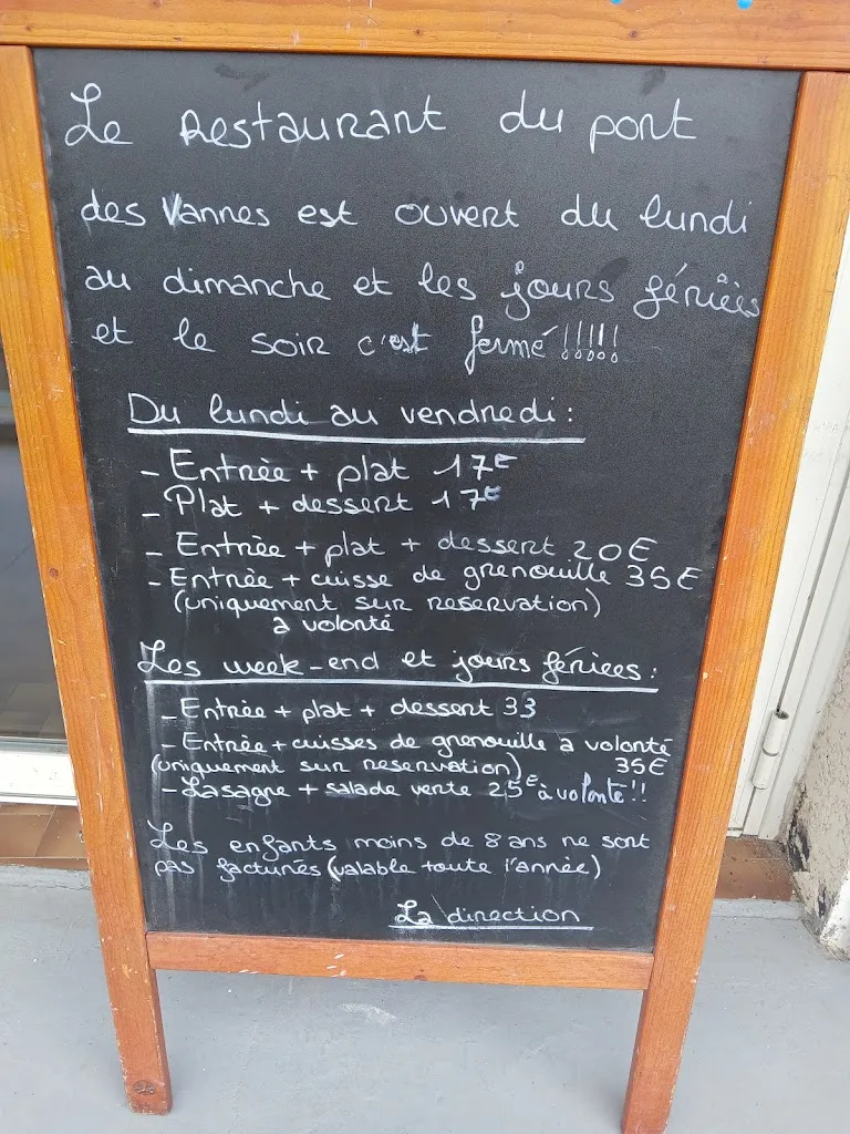 Menu_Café-restaurant du Pont des Vannes_Pont-de-Claix_image_1