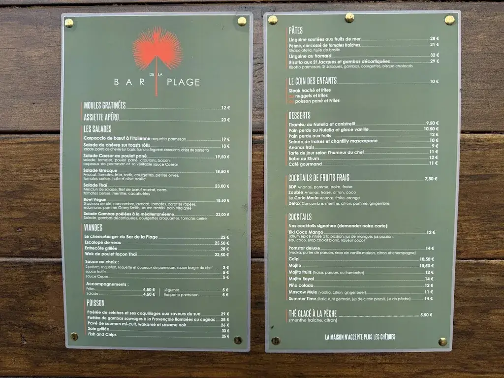 Menu_Bar de la Plage_Furiani_image_1