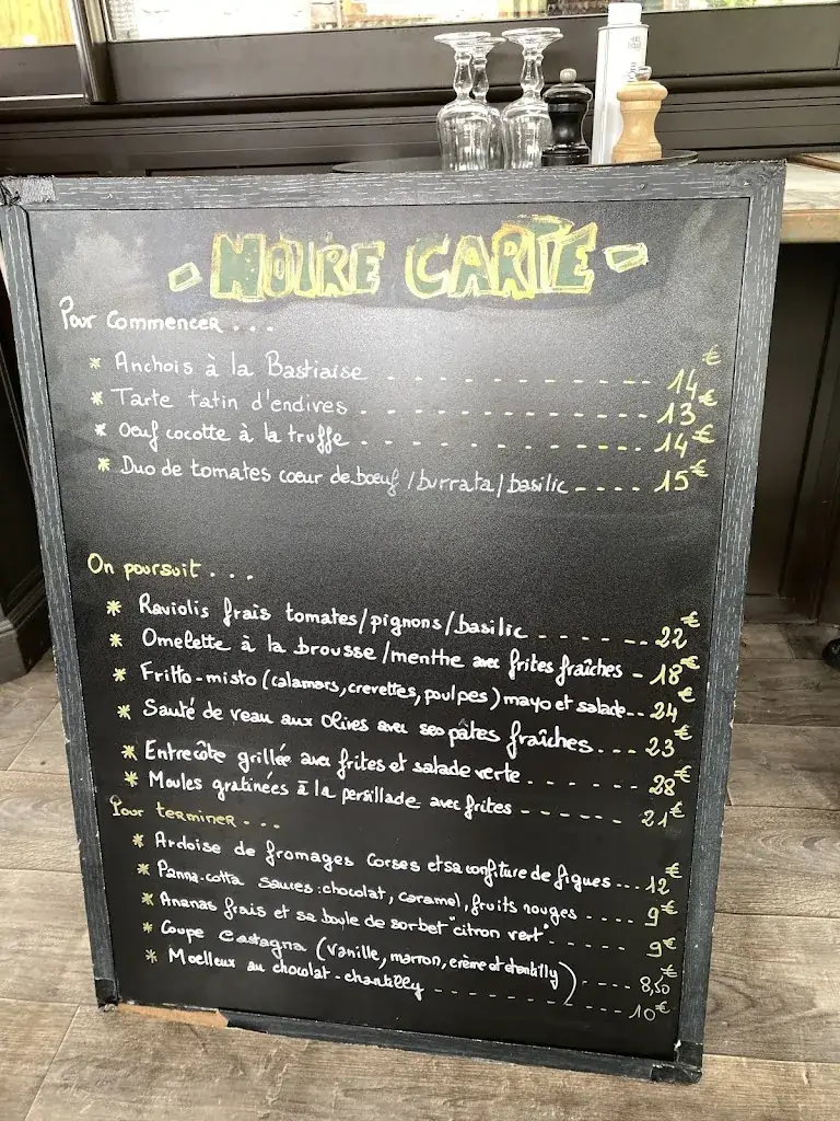 Menu_A forge restaurant_Oletta_image_1