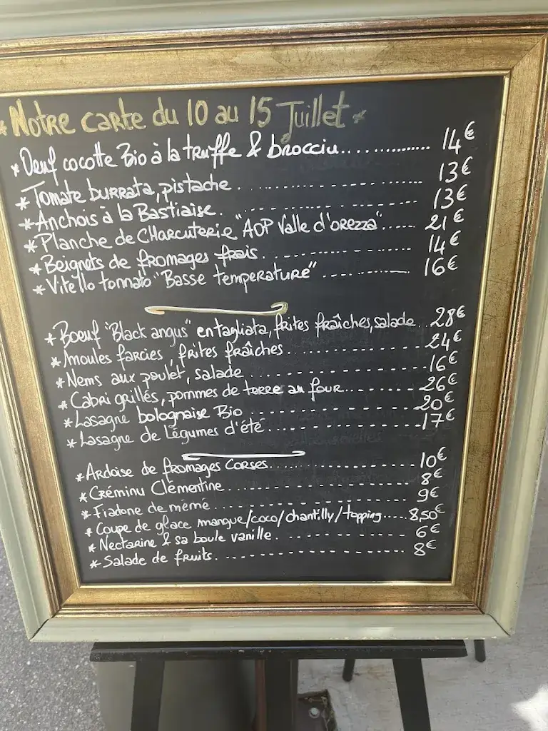 Menu_A forge restaurant_Oletta_image_2