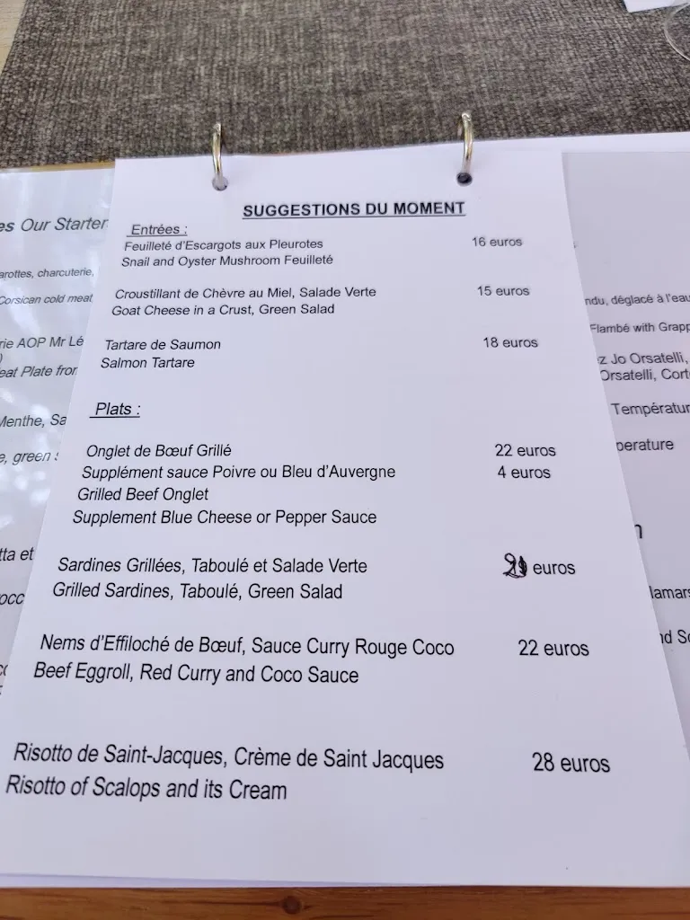 Menu_Auberge de la Restonica_Corte_imagen_3