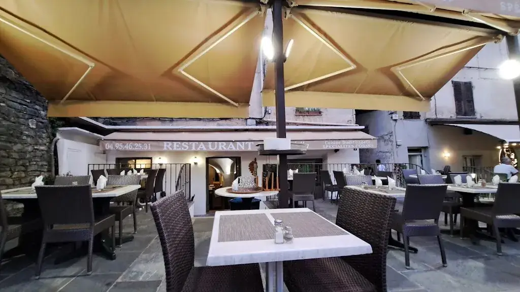 A Scudella restaurant à Corte