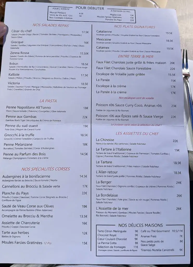 Menu_La Trattoria Corte_Corte_image_1